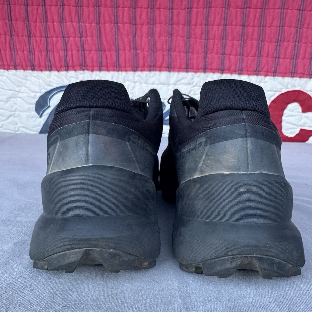 Size 8.5 - Salomon Speedcross 5 Trail Shoes Men's Black Sneakers 406840 - Picture 6 of 10